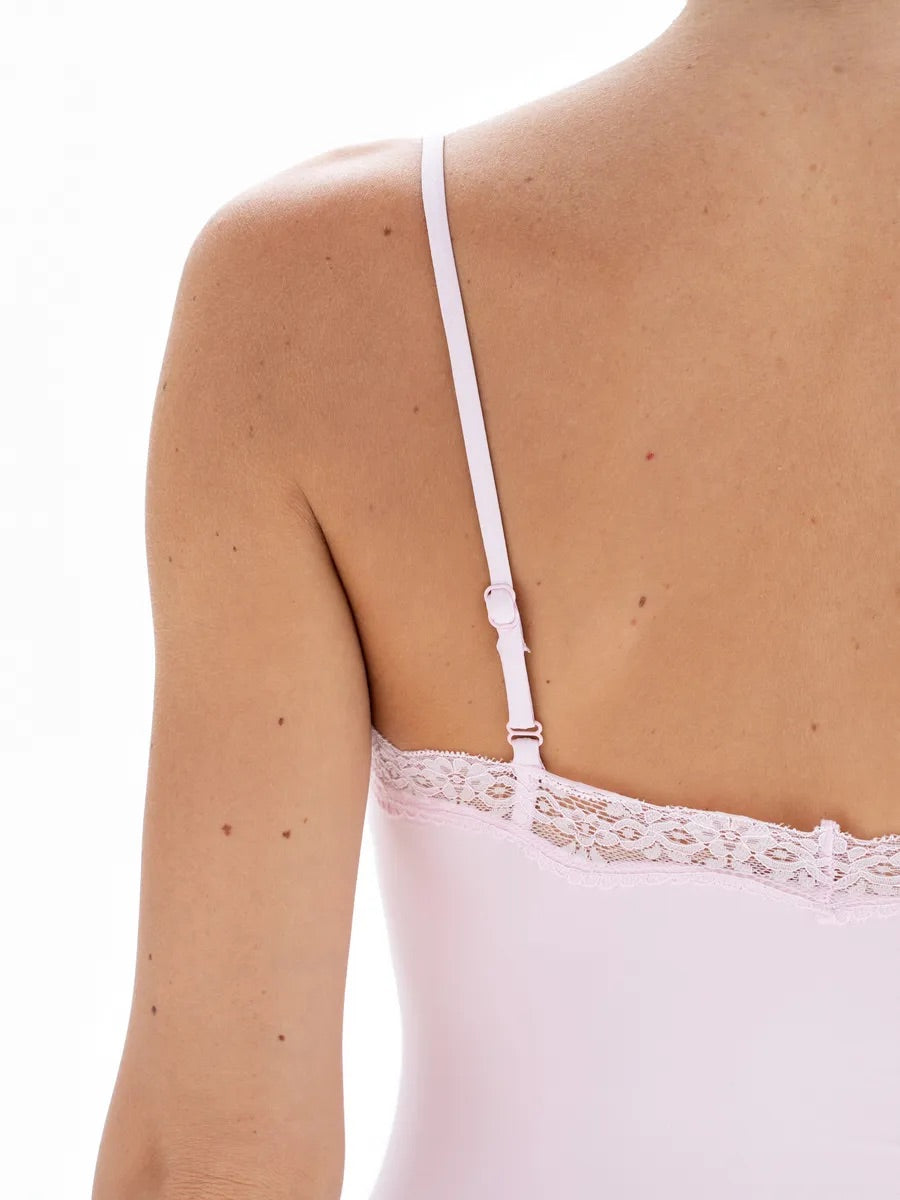 Pink Cozy Bodysuit