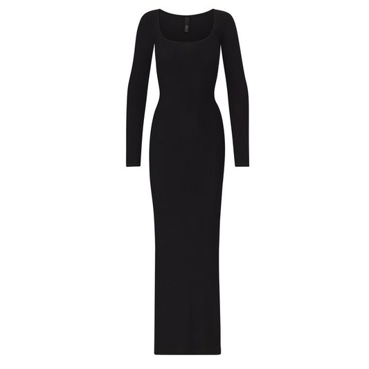 Long sleeve Noir Dress