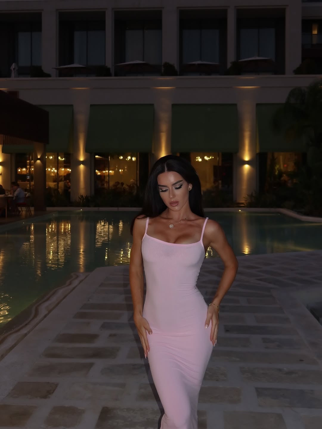 PINK NEVADA DRESS