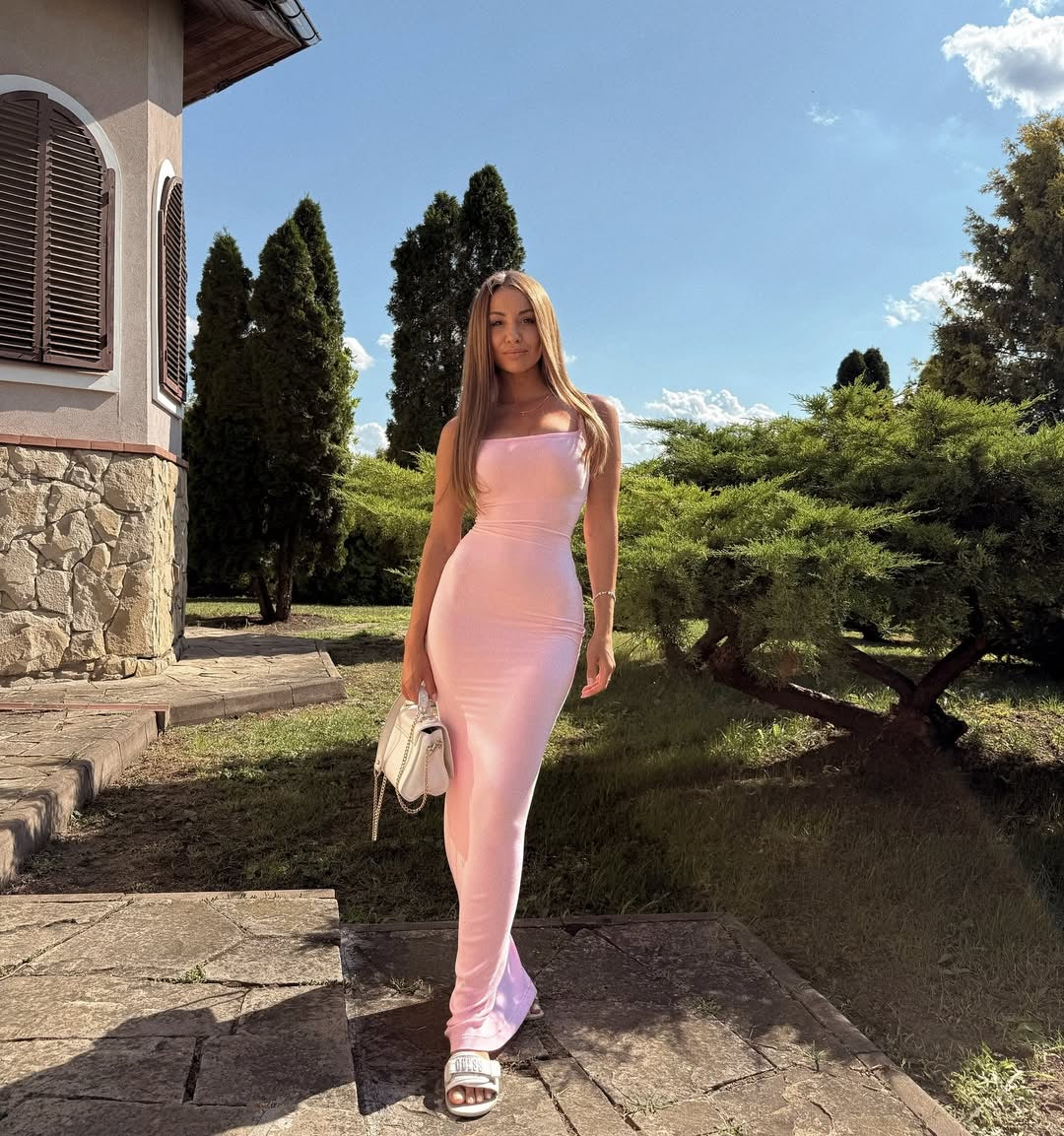 PINK NEVADA DRESS