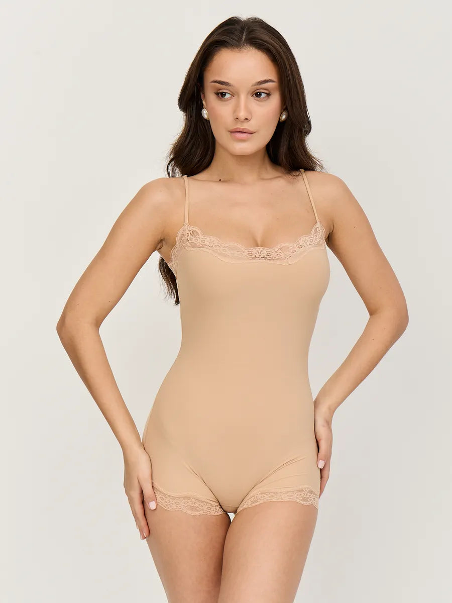 Nude Cozy Bodysuit